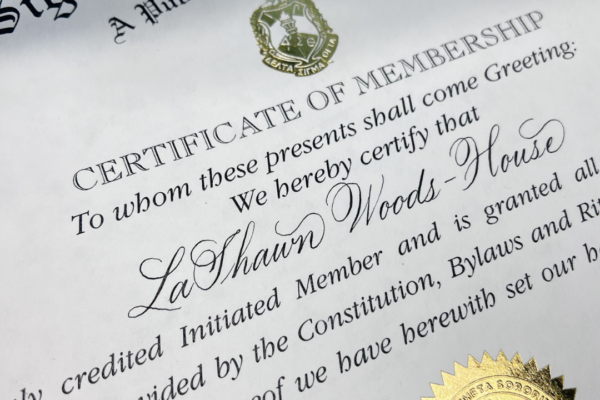 Captivating Calligraphy - Commissions - Certificates